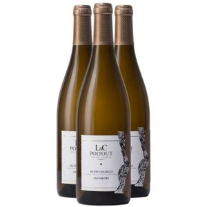 VIN BLANC Petit Chablis Sycomore Blanc 2022 - Lot de 3x75cl 