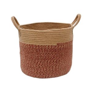 Coton corde panier de rangement tiss/é,p/épini/ère de m/énage panier de rangement en tissu panier organisateur de stockage pour la blanchisserie p/épini/ère b/éb/é stockage de jouets d/écor /à la