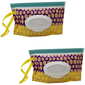 Lingette Porte-bo/îte en plastique lingettes Distributeur bain tissu Case couches Organisateur tissu humide Portable Bo/îte