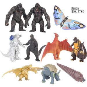 Figurine décor gâteau Figurine Godzilla King Kong - Jouet pour Enfant - 