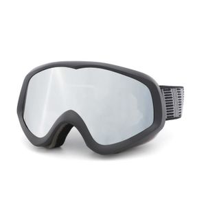 LUNETTES DE SOLEIL Noir - Lunettes de Ski Anti buée pour enfants, protection UV, neige, Compatible avec lunettes, pour garçons,