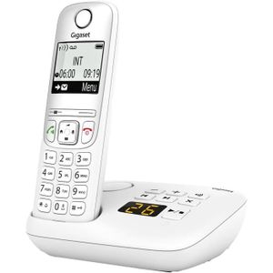 Téléphone fixe Téléphone DECT sans fil avec répondeur - grand écr