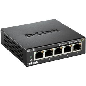 SWITCH - HUB ETHERNET  DLINK - DGS105 Switch 5 ports Gigabit