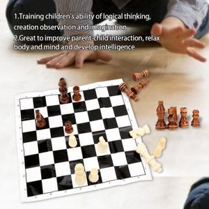 JEU SOCIÉTÉ - PLATEAU Drfeify Ensemble de jeu d’échecs international Ens