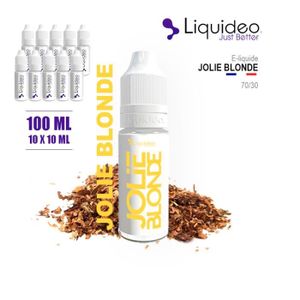 LIQUIDE E-LIQUIDE SAVEUR JOLIE BLONDE  100ML EN 3MG DE NIC