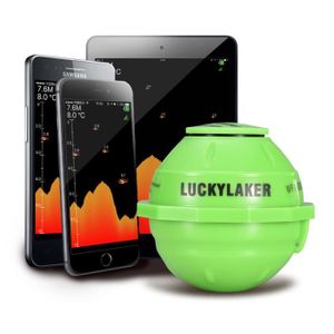 OUTILLAGE PÊCHE LUCKY Sonar sans Fil WiFi Fish Finder Mer Poisson détecter Finder Pêche Sonar Android iOS
