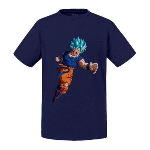 T-SHIRT T-shirt Enfant Bleu Dragon Ball Super Son Goku Sup