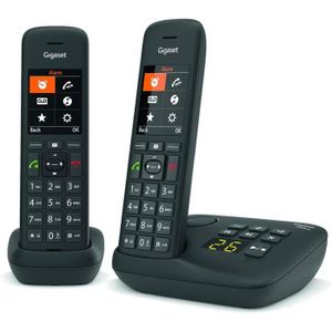 Téléphone fixe C575A Duo - Téléphone Fixe Sans Fil Avec Répondeur