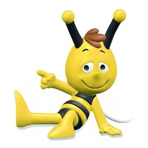 FIGURINE - PERSONNAGE Figurine Schleich - Maya l'abeille - Willy, Assis - Personnage miniature pour enfant