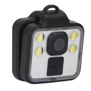 ENREGISTREUR VIDÉO Caméra portable Enregistreur Vidéo de Caméra Corporelle avec Lumière LED, étanche IP65, quincaillerie videosurveillance