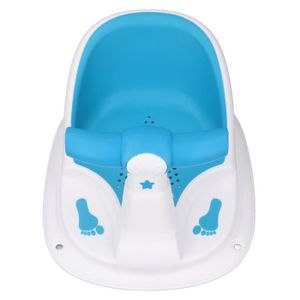 ASSISE BAIN BÉBÉ VINGVO Siège de bain bébé avec dossier, ventouse solide, ergonomique, anti-dérapant