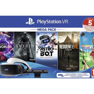 Casque vr ps4 mega pack hot sale