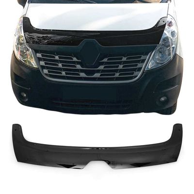 Déflecteur De Capot Noir Acrylique Pour Citroën C4 2010-2020 - Protection Contre Pierres Et Insectes - Installation Sans Perçage