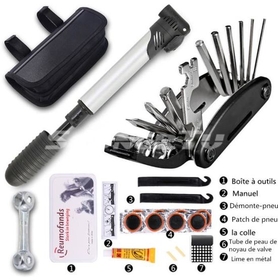 Outil Multifonction Vélo TWIRL – 13 Fonctions, Acier, Compact – Pour Réparations Rapides En Voyage Ou à L’atelier