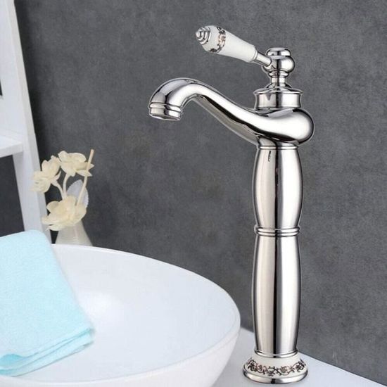 Nostalgie Rétro Cuisine Levier unique Robinet Mixer Bronze Sanlingo