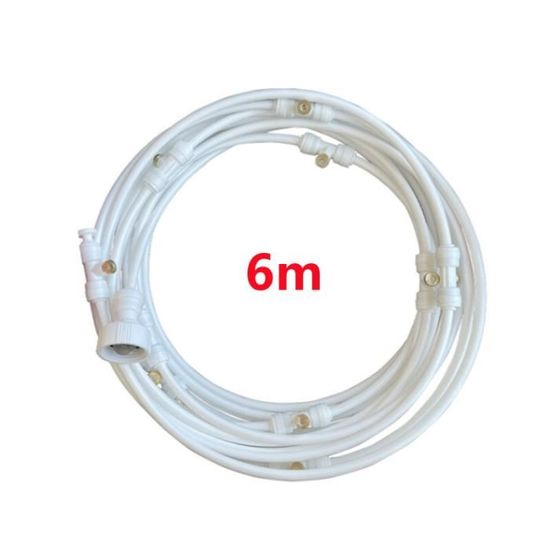 Bradas Tuyau D'arrosage WHITE LINE, 1/2', Argent/blanc, 50 M