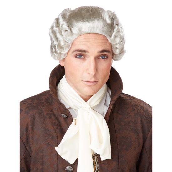 Perruque grise noble baroque homme - Cdiscount Jeux - Jouets