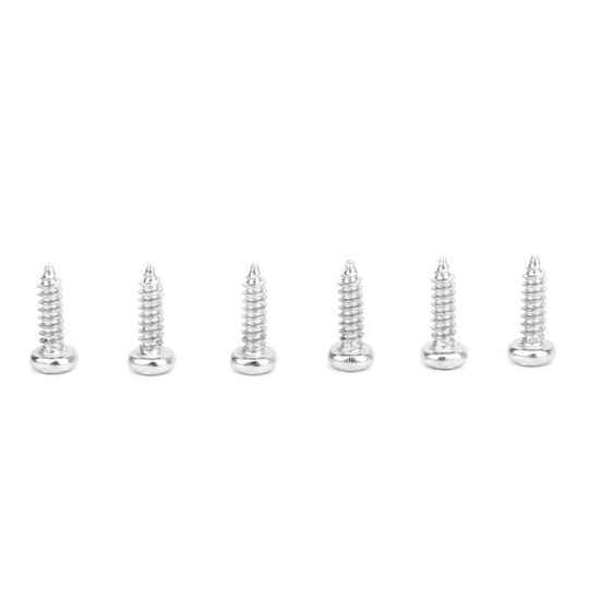 FandWay Lot De 100 Vis Autoforeuses Tête Ronde - M4,2 X 16 Mm - Acier Inoxydable 410 Noir - Avec Embout PH2 Et Boîte