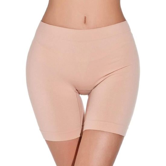Shorty Anti-Frottement Femme Taille Haute Dentelle – Short Cycliste Sous Jupe Ou Robe Anti-Marquage Cuisses