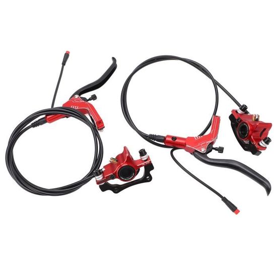Kit Freins à Disque Vélo 160 Mm - Étriers Avant Et Arrière Avec Disques - VTT Route
