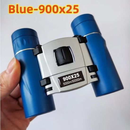 Jumelles HD Puissantes Longue Portée 900x25 - Monoculaire Bleu