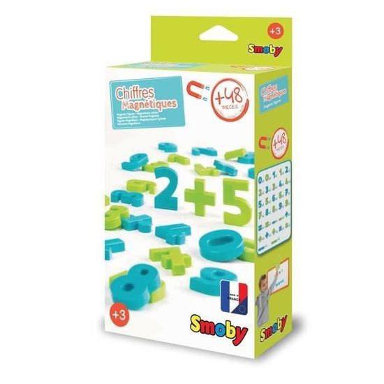 Puzzle Magnétique Hape – Apprendre à Compter Dès 3 Ans – Chiffres Et Symboles En Bois, Jeu éducatif De Logique Et Motricité Fine, Aimants Pour Frigo
