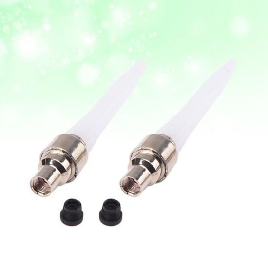 2 Bouchons Lumineux LED Pour Valve De Pneu – Voiture, Vélo, Moto (avec Piles)
