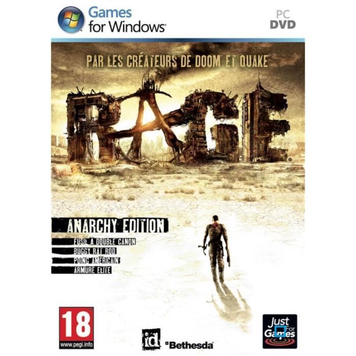 Just For Games Rage - Anniversary Edition / Jeu PC