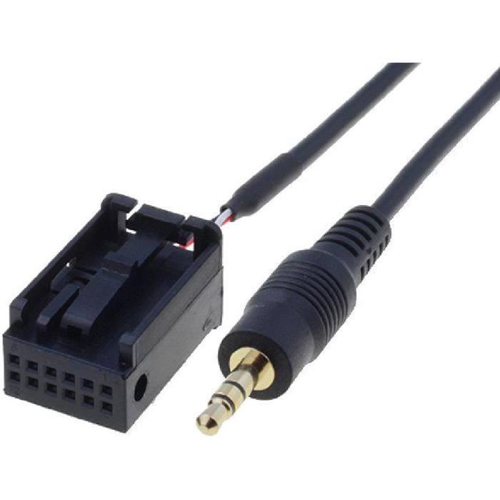 Cable Adaptateur AUX Jack - Opel Astra/ Tigra/ Zafira