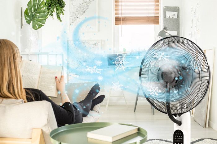 Ventilateur brumisateur et humidificateur Breakling 110cm