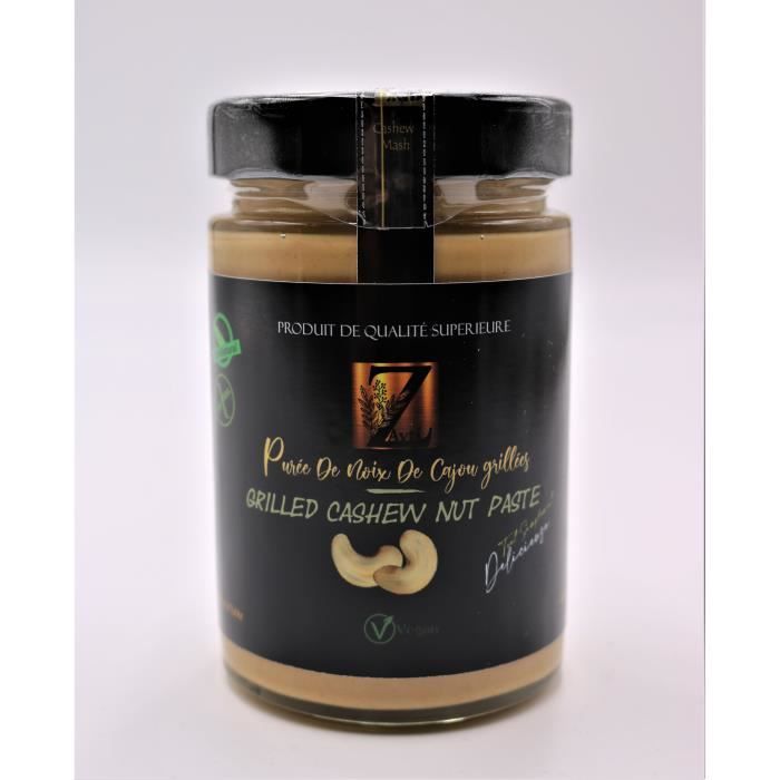 Purée De Noix De Cajou grillée 100% Naturelle 300g