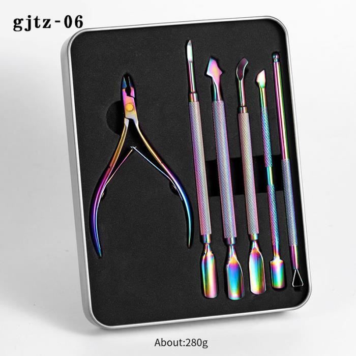Tondeuse à cuticules avec ciseaux et pinces-ongles et outils de manucure durables