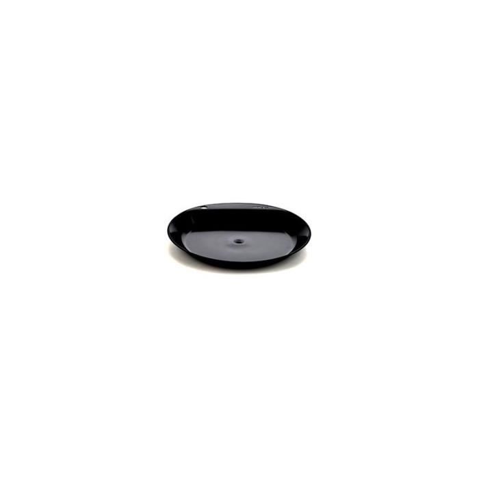Assiette Camper Plate Flat Noire - Wildo