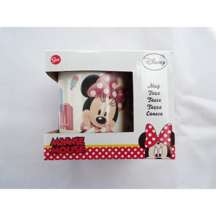 Tasse Mug Céramique Pour Enfants Avec Boîte Cadeau| Disney Minnie