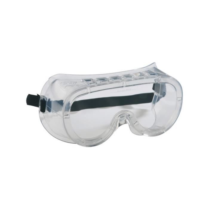 Lunette masque labolux pvc souple polycarbonate incolore