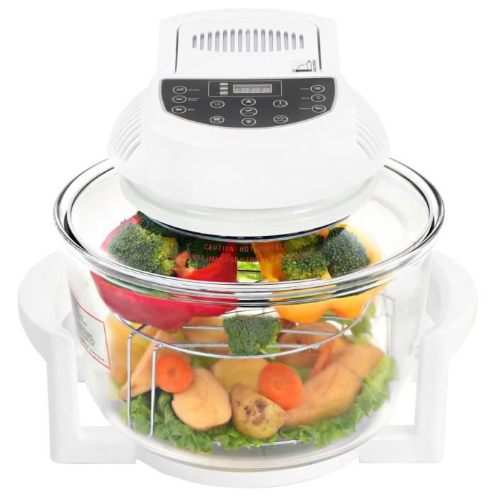 HEG Four à convection halogène - 1400 W 17 L - 39 x 39 x 27 cm - avec minuterie numérique 7895335343105