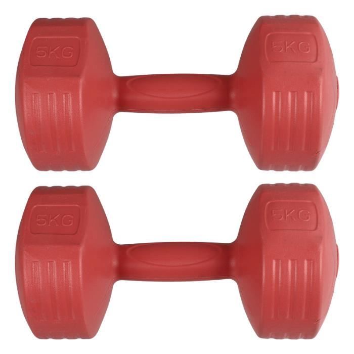1 paire durable portable créatif enfants d'une haltère d'exercice d'haltère pour barre - haltere - poids fitness - musculation