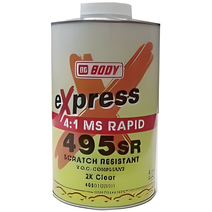 Vernis express carrosserie HB BODY 495 - 1litre