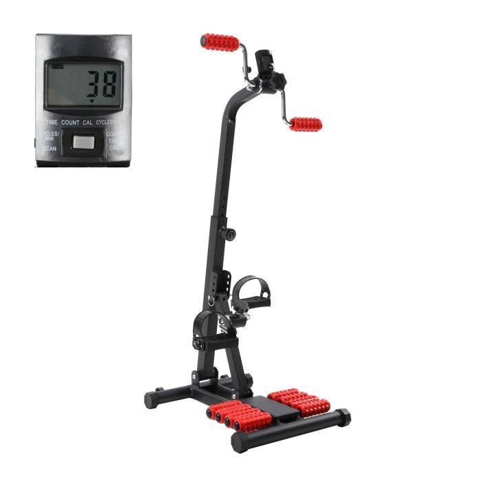 3 en 1 Stepper,Mini Stepper Swing Side avec Guidon et Tapis antidérapant ,Fitness Cardio ExerciseTrainer,Machine à Hauteur réglable