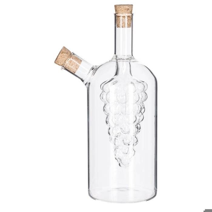 Bouteille huile et vinaigre Grappe de raisin