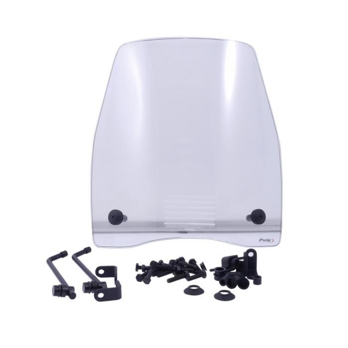 Pare-brise urbain transparent - clair universel Maxiscooter, Scooter, Quad, 50 à boite