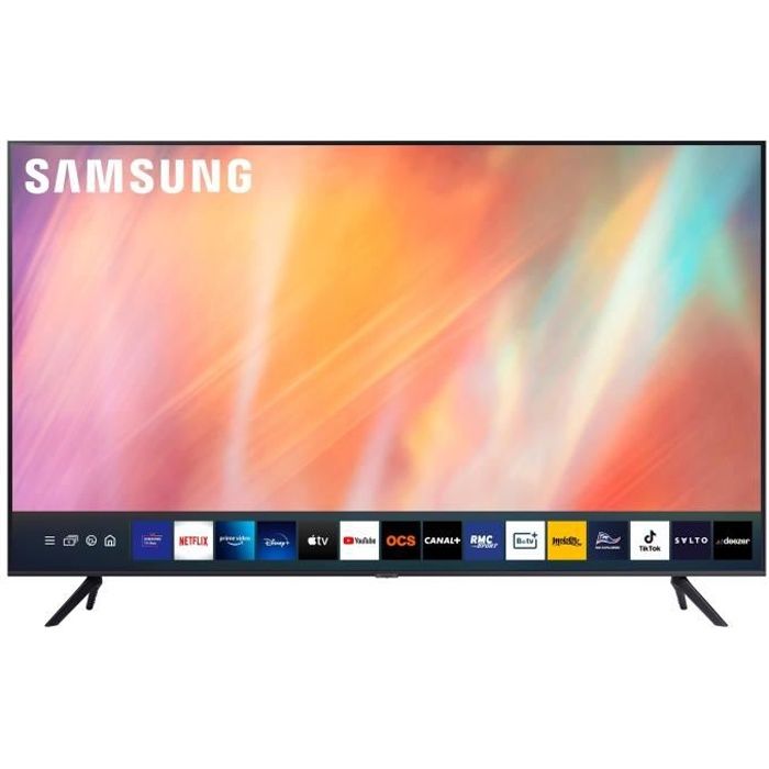 Samsung UE85AU7105 - TV LED UHD 4K - 85'' (214cm) - HDR10+ - Smart TV - Dolby Digital Plus - 3 x HDMI - 1 x USB - Classe F