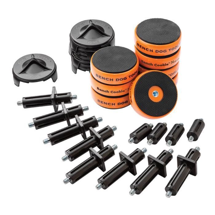 KIT MASTER BENCH COOKIE PLUS - MENUISERIE - MAINTIEN SANS SERRE JOINT - 28 PCS