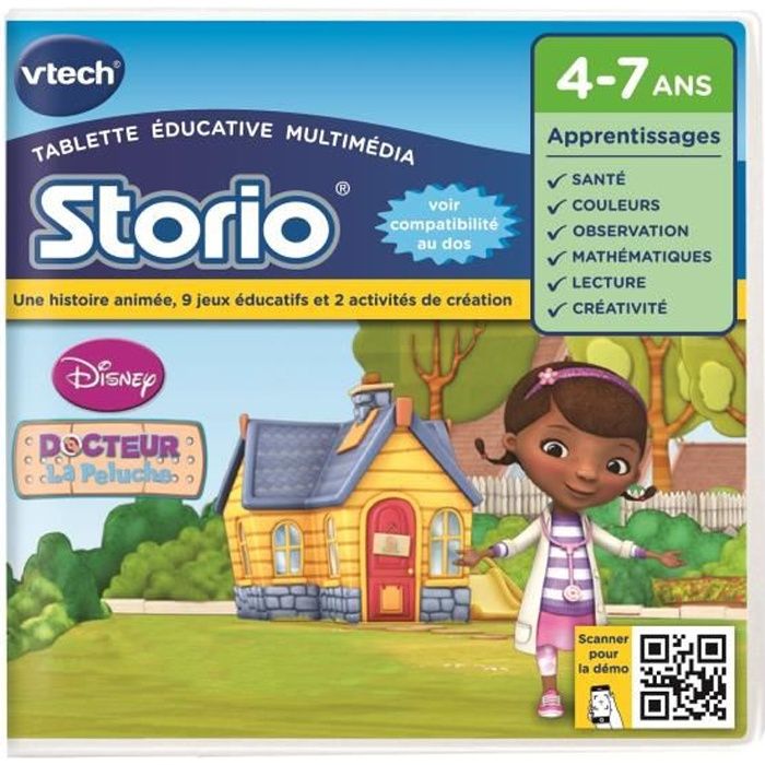 DOCTEUR LA PELUCHE VTECH Jeu Storio