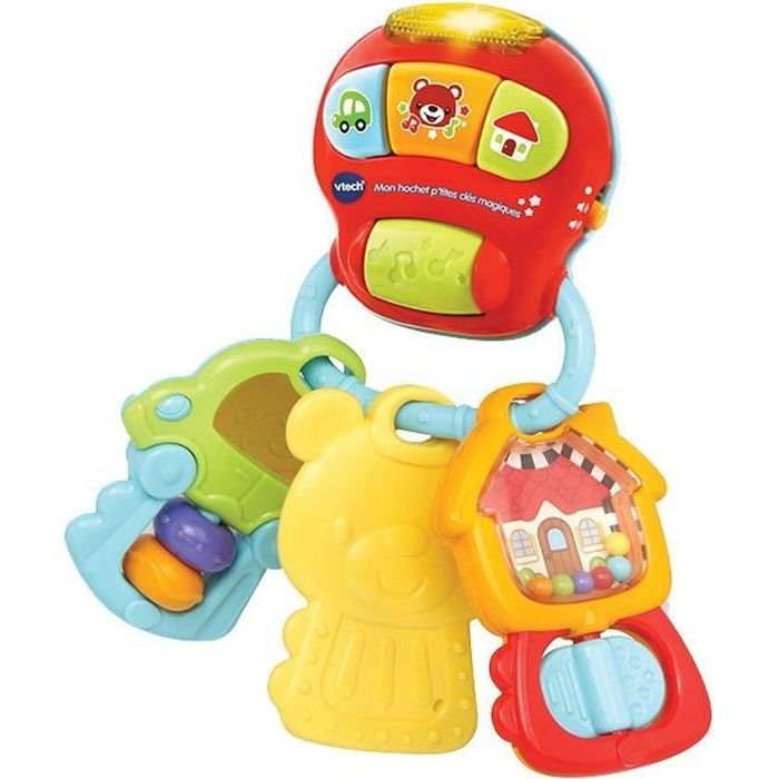 VTECH BABY - Lumi'Balle Hochet des P'tits Copains - Cdiscount Puériculture  & Eveil bébé