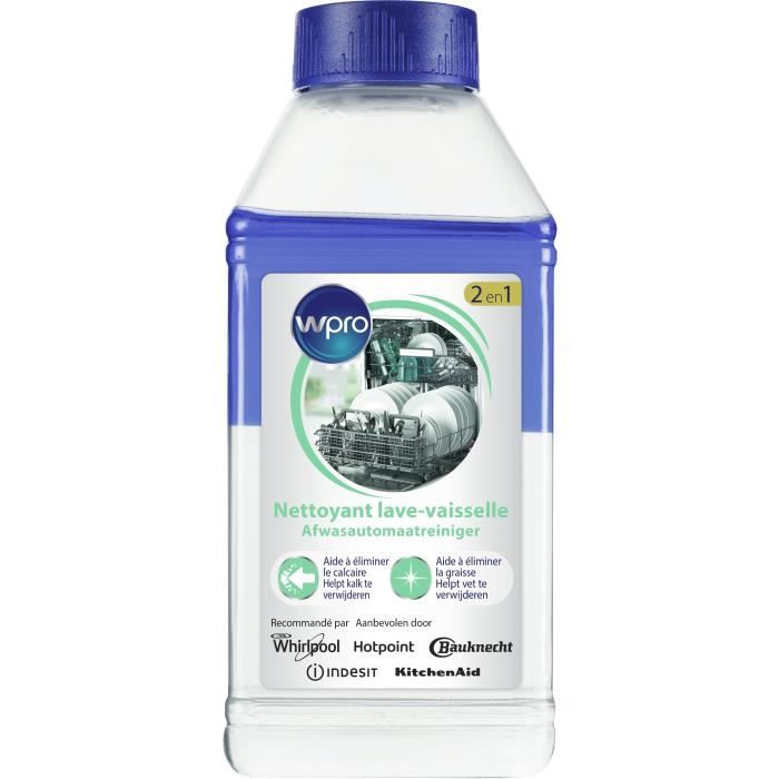 LIQ105 - Liquide dégraissant et détartrant pour lave-linge et lave-vaisselle - 250 ml