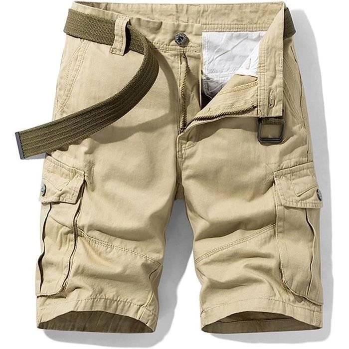 Pantalon Homme Cargo Jogging Poches Multiples - Taille Élastique Confort Streetwear