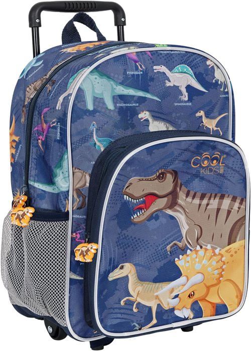 Sac A Dos Avec Roues Pour Enfant Ecole Maternelle Petite Cartable Colore Imprime Dinosaures Sac De Voyage Bleu Avec Chariot De L522 Dinosaure Cdiscount Bagagerie Maroquinerie