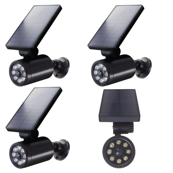 lumihome Applique Led solaire LIBERTY Détecteur de mouvements Ventes flash Franc