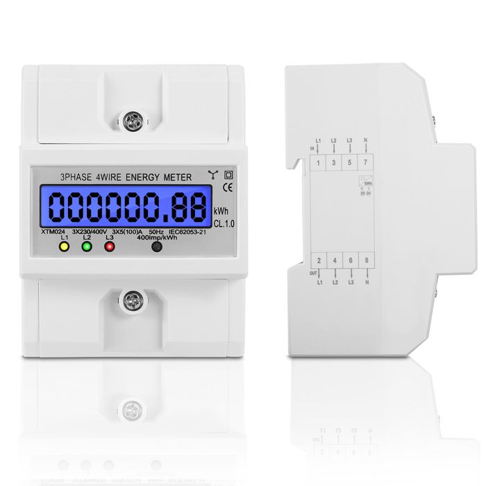 Compteur jet unique impulsion MID R100 froide 4MS Série 1714